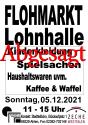 Absage Flohmarkt in der Lohnhalle